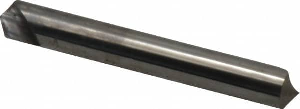 Hertel - 1/4" Head Diam, 1/4" Shank Diam, 1 Flute 110° Solid Carbide Countersink - Makers Industrial Supply