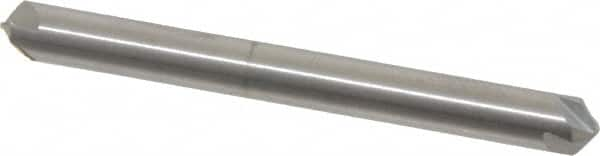 Hertel - 3/16" Head Diam, 3/16" Shank Diam, 4 Flute 100° Solid Carbide Countersink - Makers Industrial Supply