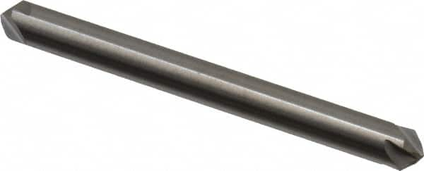 Hertel - 3/16" Head Diam, 3/16" Shank Diam, 4 Flute 90° Solid Carbide Countersink - Makers Industrial Supply