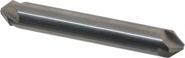 Hertel - 3/8" Head Diam, 3/8" Shank Diam, 4 Flute 90° Solid Carbide Countersink - Makers Industrial Supply