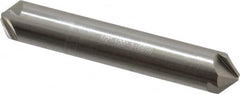 Hertel - 1/2" Head Diam, 1/2" Shank Diam, 4 Flute 100° High Speed Steel Countersink - 3" OAL, Straight Shank - Makers Industrial Supply