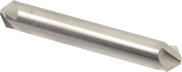 Hertel - 3/8" Head Diam, 3/8" Shank Diam, 4 Flute 100° High Speed Steel Countersink - Makers Industrial Supply