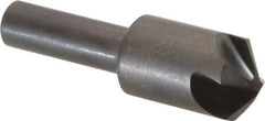 Hertel - 5/8" Head Diam, 3/8" Shank Diam, 4 Flute 110° High Speed Steel Countersink - Makers Industrial Supply