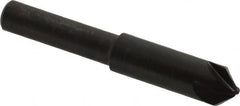 Hertel - 5/16" Head Diam, 1/4" Shank Diam, 4 Flute 82° High Speed Steel Countersink - Makers Industrial Supply