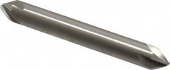 Hertel - 5/16" Head Diam, 5/16" Shank Diam, 4 Flute 60° High Speed Steel Countersink - 2-1/8" OAL, Straight Shank - Makers Industrial Supply