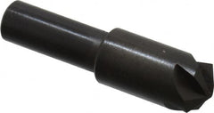 Hertel - 1/2" Head Diam, 3/8" Shank Diam, 4 Flute 120° High Speed Steel Countersink - Makers Industrial Supply