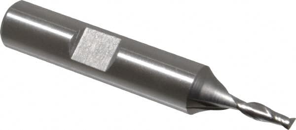 Hertel - 1/8" Diam 2 Flute Cobalt 0.015" Corner Radius End Mill - Makers Industrial Supply