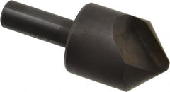 Hertel - 1-1/4" Head Diam, 1/2" Shank Diam, 1 Flute 90° High Speed Steel Countersink - Makers Industrial Supply