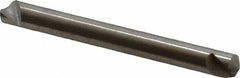 Hertel - 3/16" Head Diam, 3/16" Shank Diam, 1 Flute 120° High Speed Steel Countersink - Makers Industrial Supply