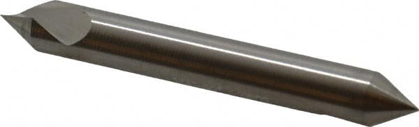 Hertel - 1/4" Head Diam, 1/4" Shank Diam, 1 Flute 60° High Speed Steel Countersink - Makers Industrial Supply