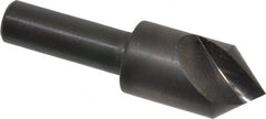 Hertel - 5/8" Head Diam, 3/8" Shank Diam, 1 Flute 82° High Speed Steel Countersink - Makers Industrial Supply