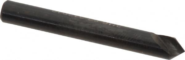 Hertel - 3/16" Head Diam, 3/16" Shank Diam, 1 Flute 82° High Speed Steel Countersink - Makers Industrial Supply