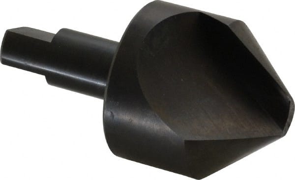 Hertel - 2" Head Diam, 3/4" Shank Diam, 1 Flute 82° High Speed Steel Countersink - Makers Industrial Supply