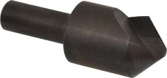 Hertel - 1" Head Diam, 1/2" Shank Diam, 1 Flute 90° High Speed Steel Countersink - Makers Industrial Supply