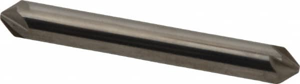 Hertel - 1/4" Head Diam, 1/4" Shank Diam, 6 Flute 82° Solid Carbide Countersink - Makers Industrial Supply