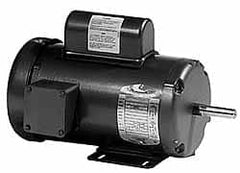 Baldor - 2 Max hp, 3,450 Max RPM, Electric AC DC Motor - 115, 208, 230 V Input, Single Phase, 56H Frame - Makers Industrial Supply