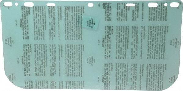 MCR Safety - Clear Polycarbonate Welding Window - 8" High x 16" Wide x 0.06" Thick, Compatible with Crews 102 & 103 Headgear - Makers Industrial Supply