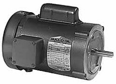 Baldor - 1 Max hp, 3,450 Max RPM, Electric AC DC Motor - 115, 230 V Input, Single Phase, 56C Frame - Makers Industrial Supply