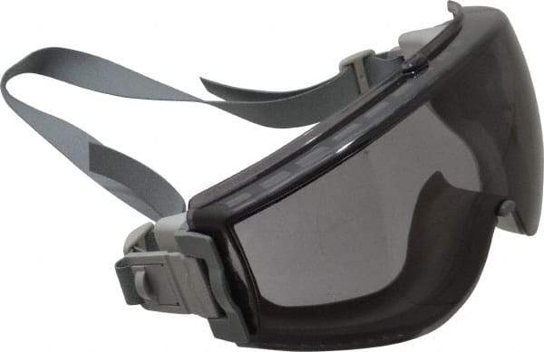 Uvex - Size Universal, Gray Polycarbonate Anti-Fog & Scratch Resistant Lens, Safety Goggles - Indirect Vent, Gray TPE (Thermopoly Elastomer) Frame - Makers Industrial Supply