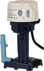 Little Giant Pumps - 1 Amp, 115 Volt, 1/50 hp, 1 Phase, Thermal Plastic Evaporative Cooler Pumps Machine Tool & Recirculating Pump - 8.3 GPM, 11 psi, 9" Overall Height, 4-1/2" Body Length, ABS Impeller, Open Fan Cooled Motor - Makers Industrial Supply