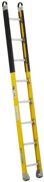 Werner - 10' High, Type IA Rating, Aluminum Extension Ladder - 375 Lb Capacity - Makers Industrial Supply