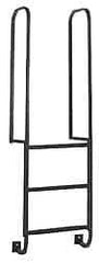 PW Platforms - 4 Step Ladder - Dock Ladder, 300 Lb Capacity - Makers Industrial Supply