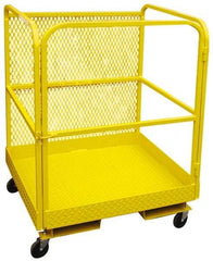 PW Platforms - Platform - Forklift Work Platform, 1,000 Lb Capacity - Makers Industrial Supply