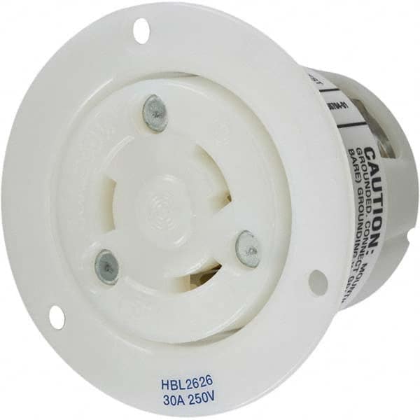 Hubbell Wiring Device-Kellems - Twist Lock Receptacles Receptacle/Part Type: Receptacle Gender: Female - Makers Industrial Supply