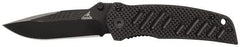 Gerber - 2-51/64" Blade Straight Fine Edge Folding Knife - Exact Industrial Supply