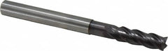 Guhring - 6mm, 18mm LOC, 6mm Shank Diam, 65mm OAL, 4 Flute, Solid Carbide Square End Mill - Single End, FIREX Finish, Spiral Flute, 35/38° Helix, Centercutting, Right Hand Cut, Right Hand Flute, Series 3839 - Makers Industrial Supply