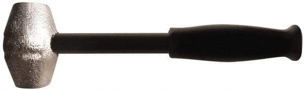 American Hammer - 2 Lb Head Mallet - 10" OAL, 9" Long Steel Handle with Grip - Makers Industrial Supply