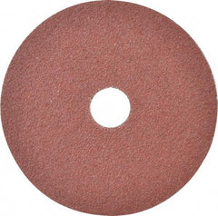 Camel Grinding Wheels - 5" Diam 7/8" Hole 36 Grit Fiber Disc - Very Coarse Grade, Aluminum Oxide, 12,200 Max RPM - Makers Industrial Supply