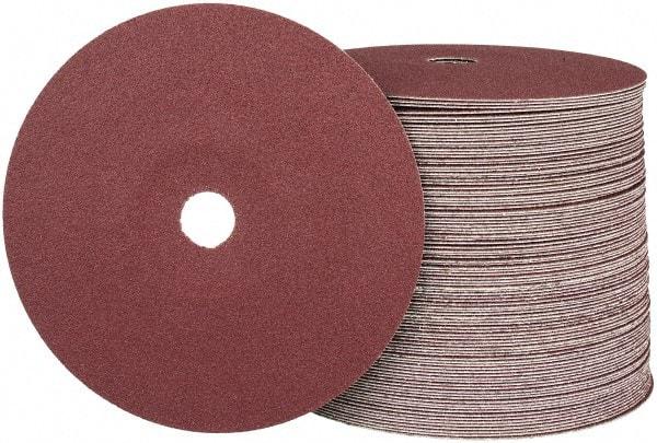 Camel Grinding Wheels - 7" Diam 7/8" Hole 80 Grit Fiber Disc - Medium Grade, Aluminum Oxide, 8,600 Max RPM - Makers Industrial Supply