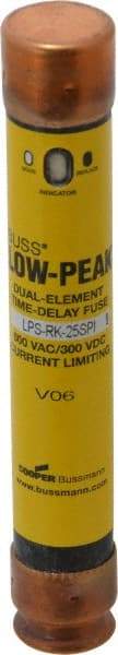 Cooper Bussmann - 300 VDC, 600 VAC, 25 Amp, Time Delay General Purpose Fuse - Fuse Holder Mount, 127mm OAL, 100 at DC, 300 at AC (RMS) kA Rating, 13/16" Diam - Makers Industrial Supply