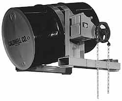 Caldwell - 2,000 Lb Load Capacity, Forklift Drum Rotator - Makers Industrial Supply