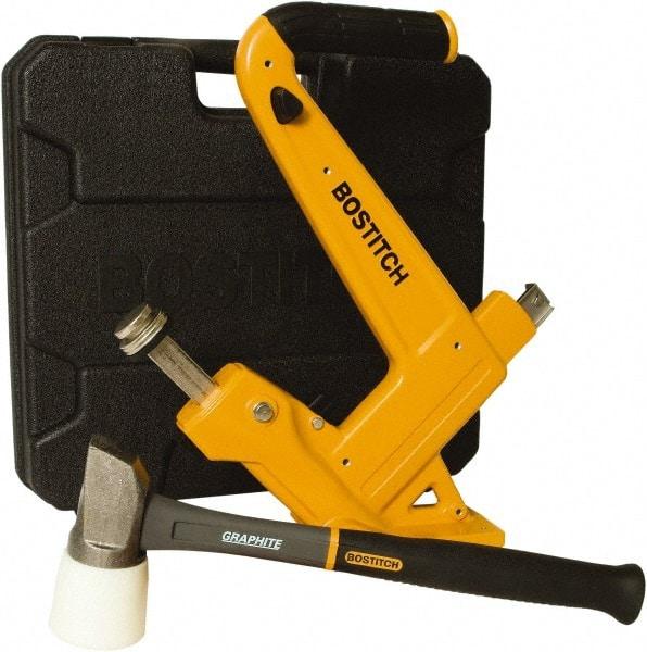 Stanley Bostitch - 1/2 to 3/4" Nail Length, 16 Gauge Flooring Air Nailer - Makers Industrial Supply