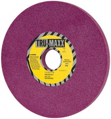 Tru-Maxx - 7" Diam x 1-1/4" Hole x 1/2" Thick, J Hardness, 80 Grit Surface Grinding Wheel - Aluminum Oxide, Type 1, Medium Grade, 3,600 Max RPM, No Recess - Makers Industrial Supply