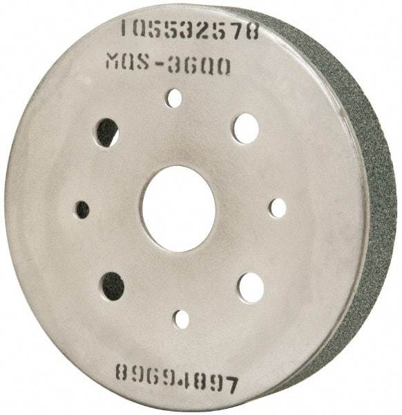 Tru-Maxx - 6" Diam, 4" Hole Size, 1" Overall Thickness, 60 Grit, Type 2 Tool & Cutter Grinding Wheel - Medium Grade, Silicon Carbide, H Hardness, 3,600 RPM - Makers Industrial Supply