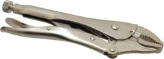 Paramount - 10" OAL Curved Jaw Locking Pliers - 1-7/8" Jaw Opening, Standard Handle - Makers Industrial Supply