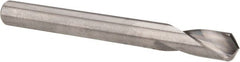 Accupro - 1/4" Body Diam, 120°, 2-1/2" OAL, Solid Carbide Spotting Drill - Makers Industrial Supply