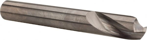 Accupro - 3/8" Body Diam, 120°, 3" OAL, Solid Carbide Spotting Drill - Makers Industrial Supply