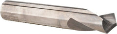 Accupro - 1/2" Body Diam, 120°, 3" OAL, Solid Carbide Spotting Drill - Makers Industrial Supply