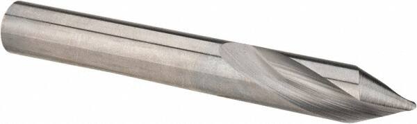 Accupro - 5/16" Body Diam, 60°, 2-1/2" OAL, Solid Carbide Spotting Drill - Makers Industrial Supply