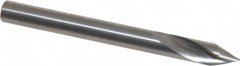 Accupro - 6mm Body Diam, 60°, 63mm OAL, Solid Carbide Spotting Drill - Makers Industrial Supply