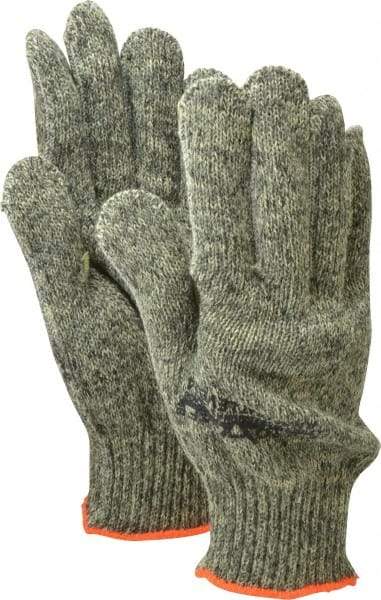 PRO-SAFE - Size 2XL (11), ANSI Cut Lvl 4, ATA/Steel Cut Resistant Gloves - Knit Wrist, Green, Paired - Makers Industrial Supply