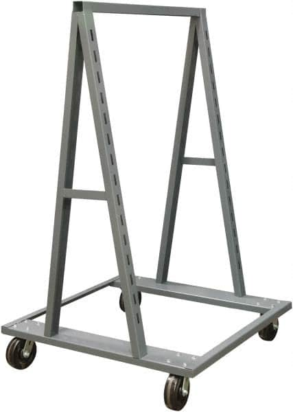 Durham - 2,500 Lb Capacity, Steel Adjust-A-Tray Truck - 38" Long x 40" Wide x 64" High - Makers Industrial Supply