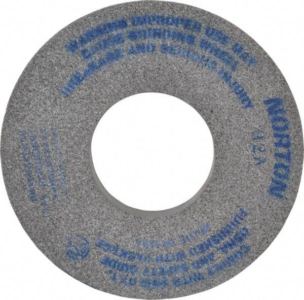 Norton - 12" Diam x 5" Hole x 1-1/2" Thick, H Hardness, 46 Grit Surface Grinding Wheel - Aluminum Oxide, Type 5, Coarse Grade, 2,070 Max RPM, Vitrified Bond, One-Side Recess - Makers Industrial Supply