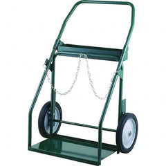 Harper Trucks - 45-1/2" OAH Hand Truck - Swept Back Handle, Semi-Pneumatic Wheels - Makers Industrial Supply