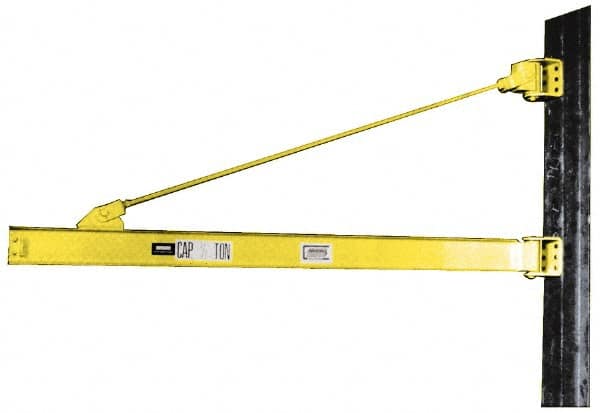 Value Collection - 2,000 Lb Load Capacity, Steel Jib Crane - 12' Span - Makers Industrial Supply