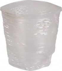 Made in USA - 55 Gal, 15 mil, LDPE Drum Liner - Rigid Accordion Liner - Makers Industrial Supply